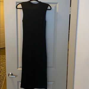 Knit bodycon midi dress